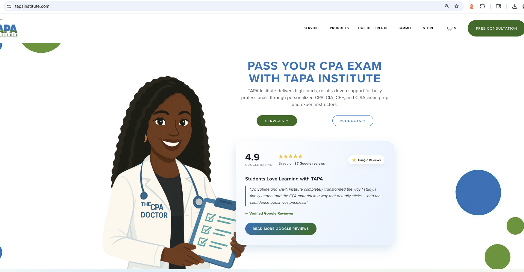 Website Redesign — Charles Financial Strategies — 1